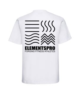 Camiseta Oversize Blanca 4 Logos